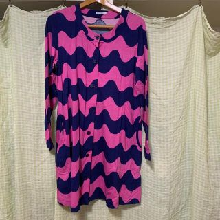 マリメッコ(marimekko)のmarimekko ワンピース　羽織　カーディガン　Mサイズ(カーディガン)