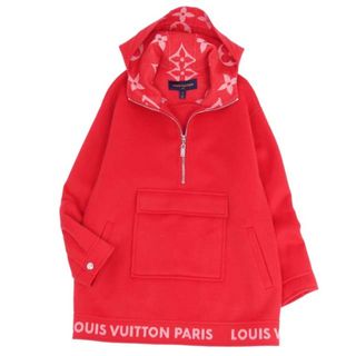 ルイヴィトン(LOUIS VUITTON)のルイヴィトン パーカー フーディー ロゴ フラップポケット レディース 38(パーカー)