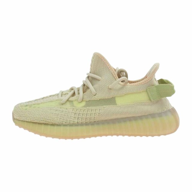 265cmアウトソールadidas アディダス スニーカー FX9028 YEEZY BOOST 350 V2 FLAX イージーブースト フラックス ローカットスニーカー アイボリー系 26.5cm【新古品】【未使用】