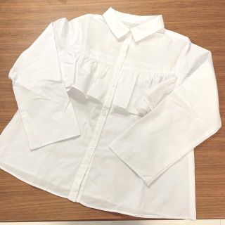 ザラキッズ(ZARA KIDS)のZARA フリルブラウス140(ブラウス)