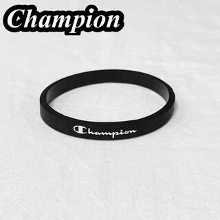 チャンピオン(Champion)の Champion チャンピオン シリコン リストバンド Black(バングル/リストバンド)