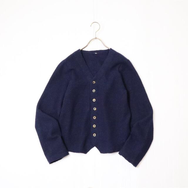 売り出し値下 パラスパレス リネンウール ダブルフェイスニット