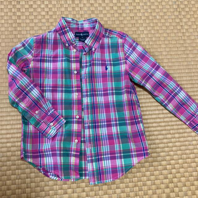 Ralph Lauren(ラルフローレン)の［お値引き］ラルフ長袖シャツ　120 キッズ/ベビー/マタニティのキッズ服女の子用(90cm~)(ブラウス)の商品写真