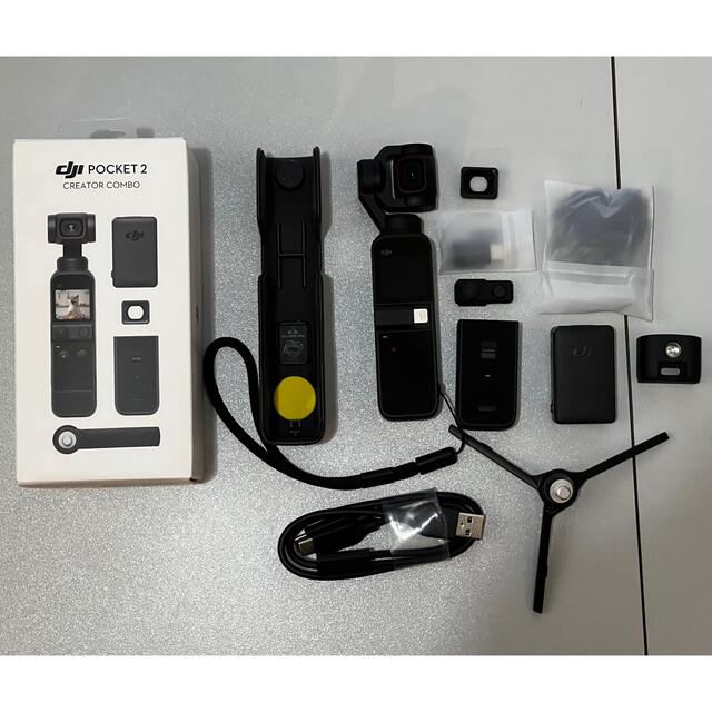 人気新品 DJI POCKET 2 CREATOR COMBO+EXTENSION ROD ビデオカメラ