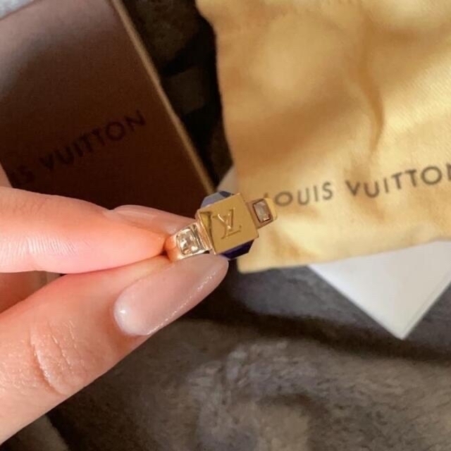 LOUIS VUITTON(ルイヴィトン)の【美品】LOUIS VUITTON ギャンブル リング S レディースのアクセサリー(リング(指輪))の商品写真