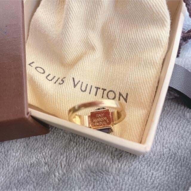 LOUIS VUITTON(ルイヴィトン)の【美品】LOUIS VUITTON ギャンブル リング S レディースのアクセサリー(リング(指輪))の商品写真