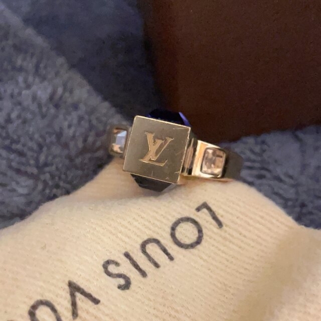 LOUIS VUITTON(ルイヴィトン)の【美品】LOUIS VUITTON ギャンブル リング S レディースのアクセサリー(リング(指輪))の商品写真