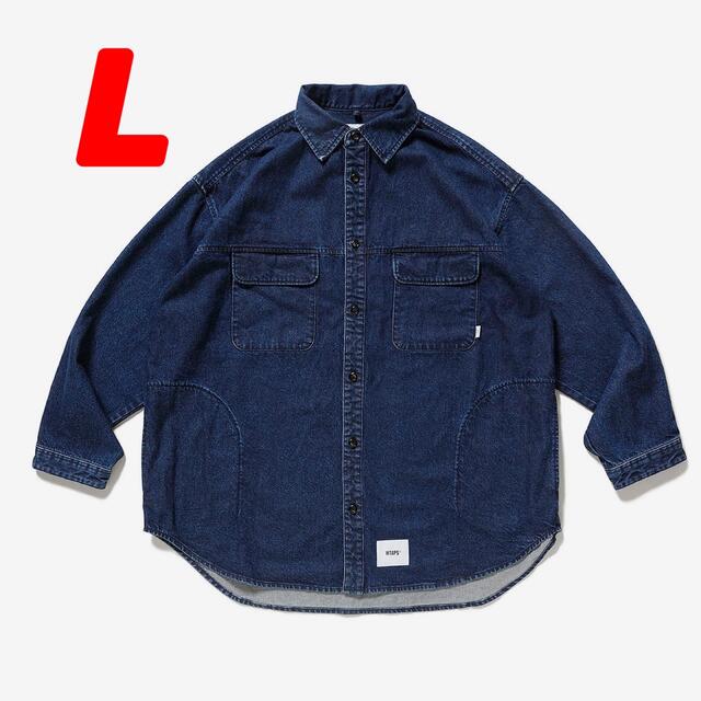 22AW WTAPS WCPO 01 LS COTTON DENIM L 新品