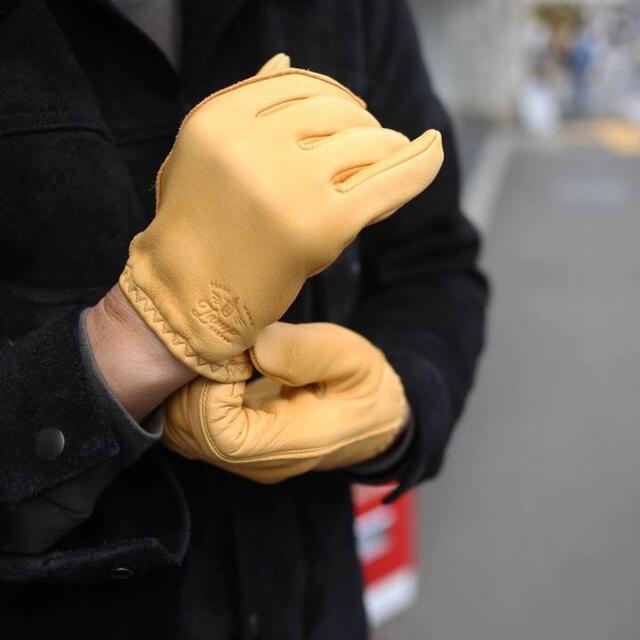 ランプグローブス LAMP GLOVES SHORTY/CAMEL Lサイズ