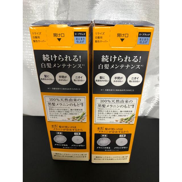 花王(カオウ)のリライズ 白髪用髪色サーバー リ・ブラック まとまり仕上げ つけかえ用 コスメ/美容のコスメ/美容 その他(その他)の商品写真