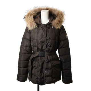 モンクレール(MONCLER)のMONCLER ベルト付き ダウン ジャケット(ダウンジャケット)