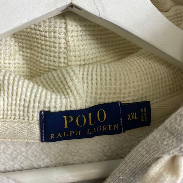 Ralph Lauren(ラルフローレン)のラルフローレン フルジップ パーカー グレー XXL 大きい ワンポイント メンズのトップス(パーカー)の商品写真