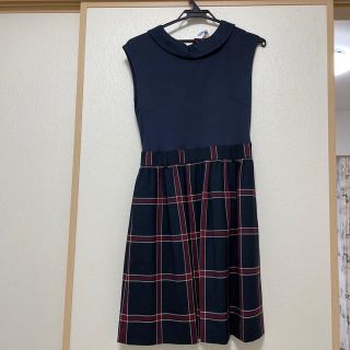 ブルーレーベルクレストブリッジ(BLUE LABEL CRESTBRIDGE)の秋物　ブルーレーベルクレストブリッジ　ワンピース　36サイズ(ひざ丈ワンピース)