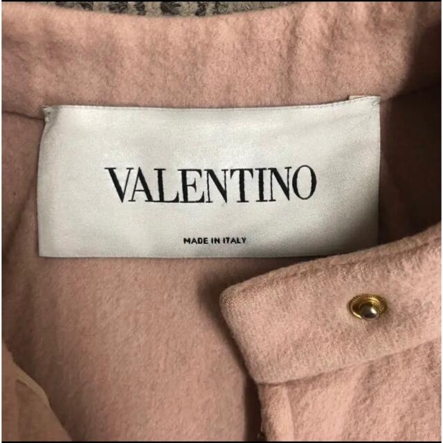 VALENTINO レッド ロゴワンピース クリーニング済み