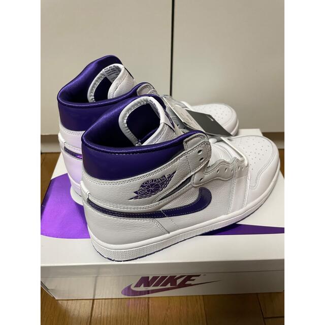 NIKE(ナイキ)のWMNS Air Jordan 1 High OG Court Purple メンズの靴/シューズ(スニーカー)の商品写真