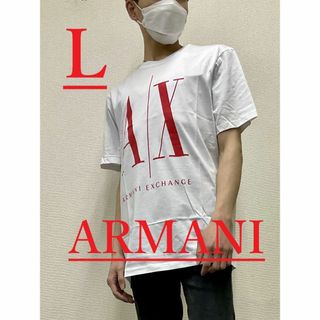 アルマーニエクスチェンジ(ARMANI EXCHANGE)のAX　Tシャツ 07D　Lサイズ　ロゴ　新品　アルマーニ　8NZTPA(Tシャツ/カットソー(半袖/袖なし))