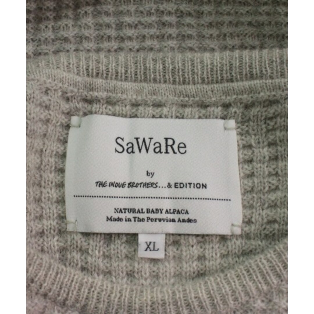 THE INOUE BROTHERS ニット・セーター XL ベージュ系 【古着】【中古 ... SAWARE ザイノウエブラザーズ\u0026エディション アルパカワッフルニット
