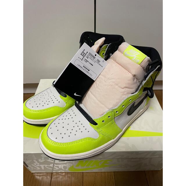 Nike Air Jordan1 High OG Volt Visionaire靴/シューズ