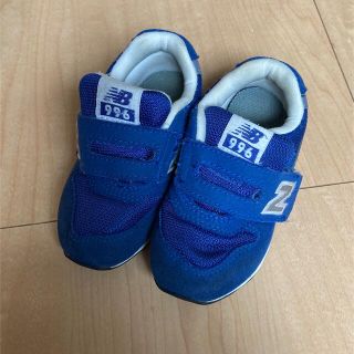 ニューバランス(New Balance)の13センチ　ニューバランス　ベビー　スニーカー　青(スニーカー)