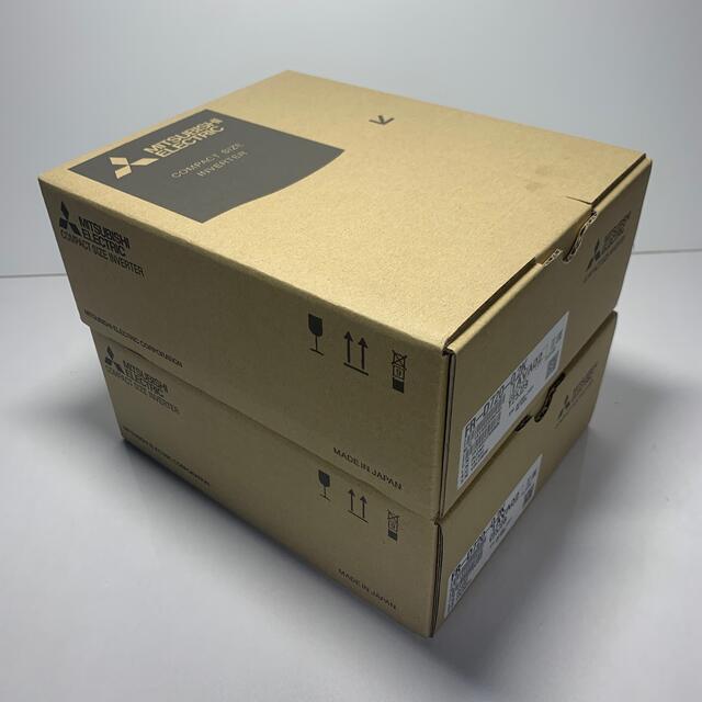 新品未開封 三菱電機 FR-D720-0.2K 2台 インバータ 女性が喜ぶ