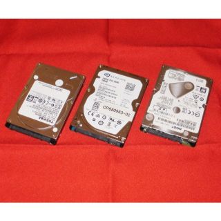 ★内蔵 HDD500G 2.5インチ SATA３個セット★#2(PCパーツ)