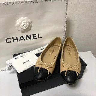 専用になりました⭐CHANEL⭐カメリア付きバレエシューズ