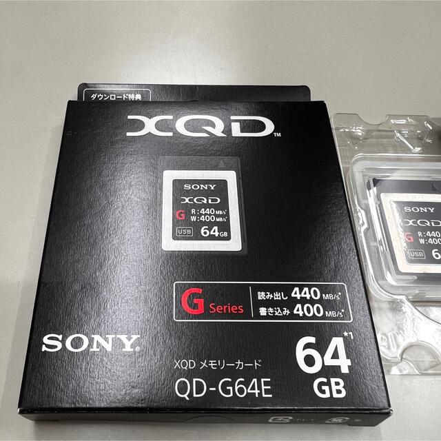 ソニーu3000SONY XQD 64GB QD-G64E メモリーカード 商品の状態 大阪大