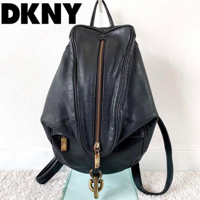 DKNY - 良品 ️DKNY ディーケーエヌワイ 本革 レザー リュックサック 黒の通販 by きやこのみせ｜ダナキャランニューヨークならラクマ