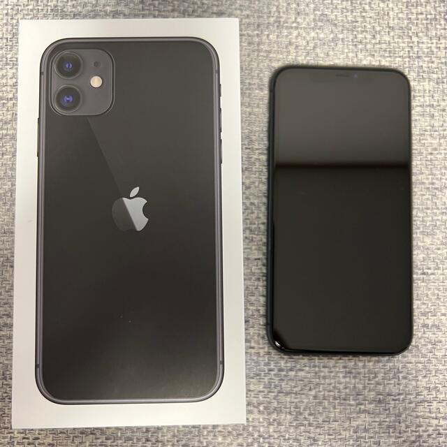 iPhone本体【美品】iPhone11 ブラック 256GB 本体