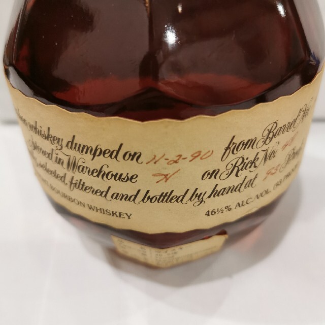 古酒 ブラントン シングルバレル 1990年 未開栓 バーボン ウイスキー-