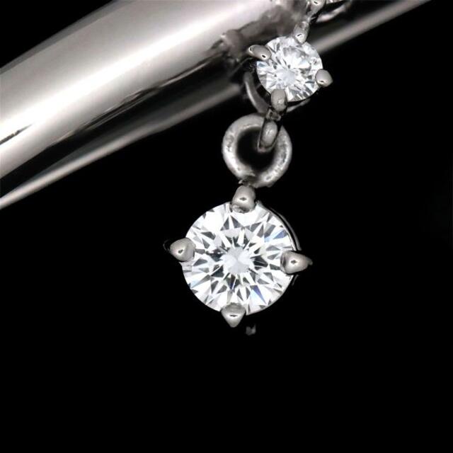 タサキ TASAKI ダイヤ 0.40ct ブローチ Pt プラチナ パール 田崎真珠