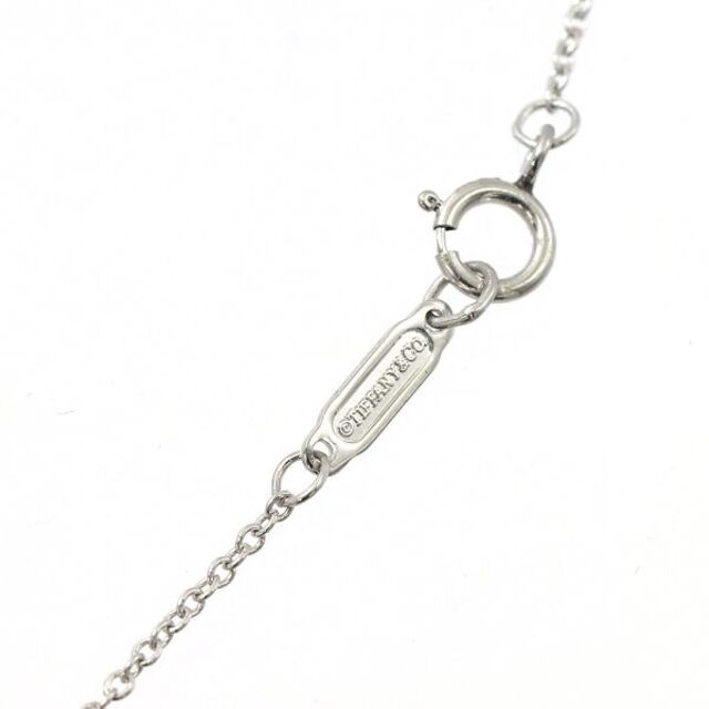ティファニー ソリティア ダイヤ 0.38ct G/VS1/3EX ネックレス 41cm Pt950 プラチナ【鑑定書付き】 90164068