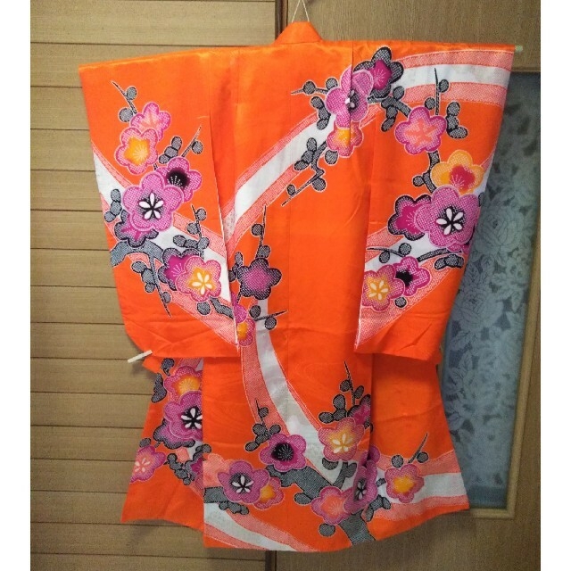 《七五三7歳さん用》振袖10点セット キッズ/ベビー/マタニティのキッズ服女の子用(90cm~)(和服/着物)の商品写真