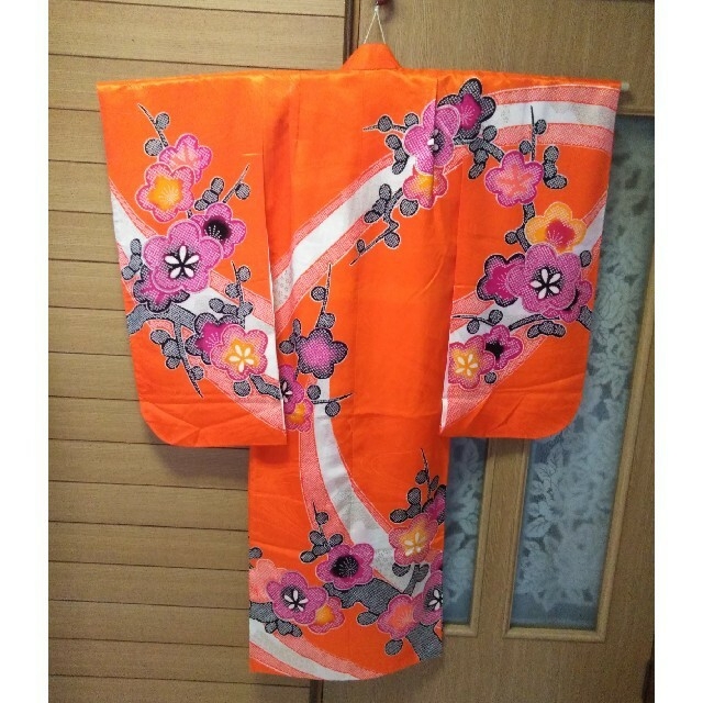 《七五三7歳さん用》振袖10点セット キッズ/ベビー/マタニティのキッズ服女の子用(90cm~)(和服/着物)の商品写真