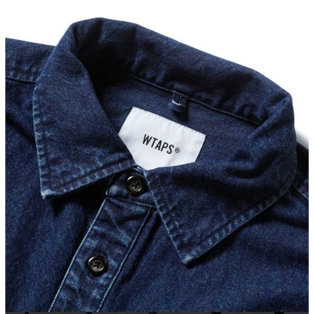 W)taps - INDIGO M 22AW WTAPS WCPO 01 / LS / COTTの通販 by og's shop｜ダブルタップ