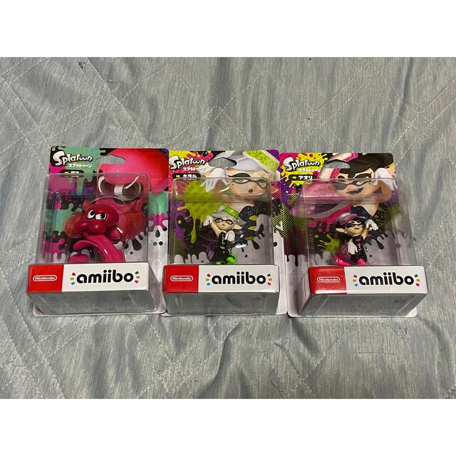 新品未開封　スプラトゥーンamiibo アオリホタルタコセットアミーボ