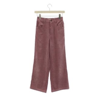 アメリヴィンテージ(Ameri VINTAGE)のアメリヴィンテージ 19AW コーデュロイパンツ ワイド フルレングス S 紫(その他)