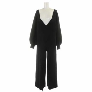 アメリヴィンテージ(Ameri VINTAGE)のAmeri VINTAGE DEEP V NECK KNIT ROMPERS(サロペット/オーバーオール)