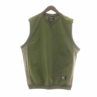 バックチャンネル(Back Channel)のバックチャンネル DRY VEST ベスト メッシュ M 緑(ベスト)