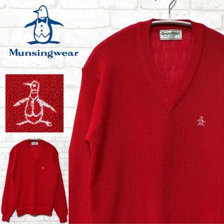 マンシングウェア(Munsingwear)のMUNSINGWEAR マンシングウェア ニット セーター ウール(ウエア)