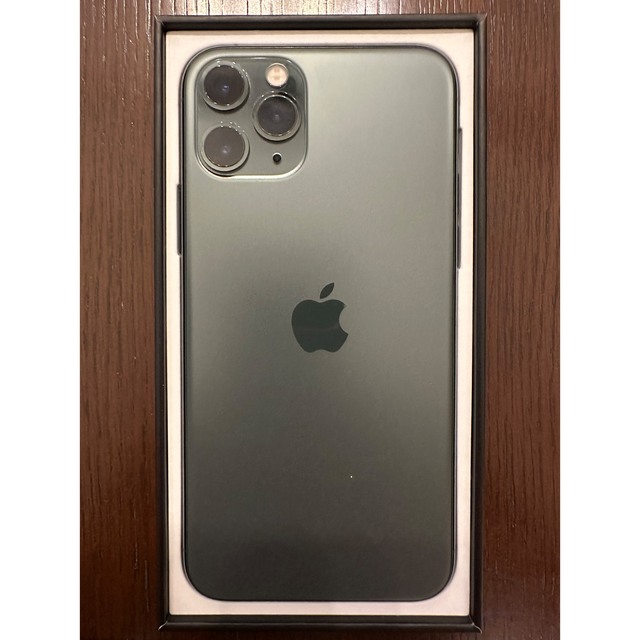 ★美品★iPhone11 pro 256GB SIMフリー ミッドナイトグリーン