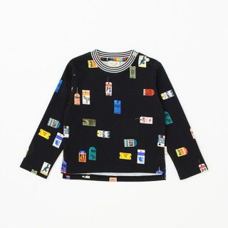 ポールスミス(Paul Smith)のポールスミス新品新作タグ付きベビー ラゲッジタグ柄長袖Tシャツ100(Tシャツ/カットソー)