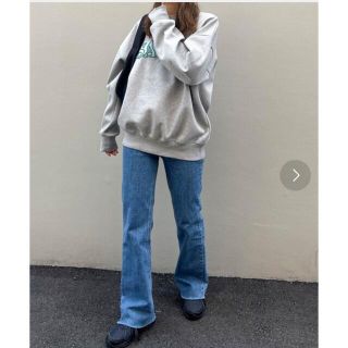 キャナルジーン(CANAL JEAN)の完売♡サンフラワーカットオフフレアーパンツ♡38(カジュアルパンツ)