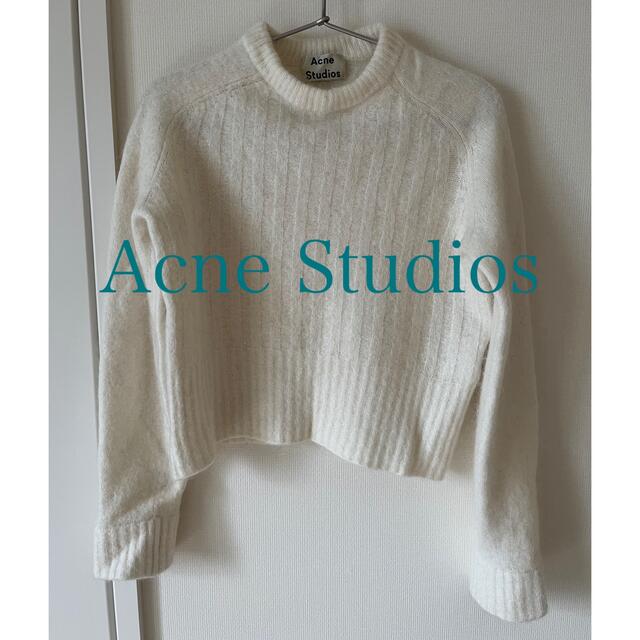 Acne Studios アクネストゥディオズ ニット ホワイト モヘア