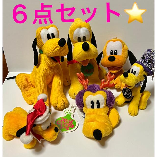 TDR⭐️プルート ぬいぐるみバッジ 6点セット❣️ディズニー⭐️ 通販