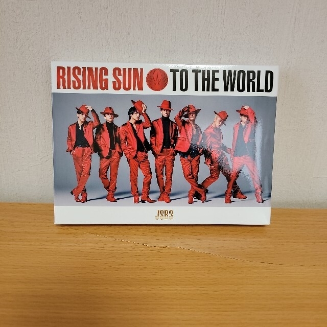 EXILE TRIBE(エグザイル トライブ)のRISING SUN TO THE WORLD　アザースリーブケース付　美品 エンタメ/ホビーのDVD/ブルーレイ(ミュージック)の商品写真