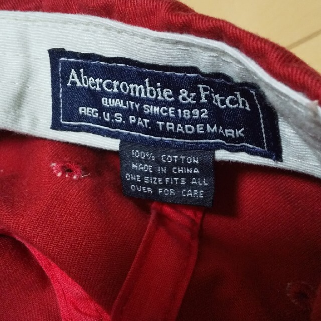 Abercrombie&Fitch(アバクロンビーアンドフィッチ)の新品未使用品アバクロンビー&フィッチキャップ メンズの帽子(キャップ)の商品写真