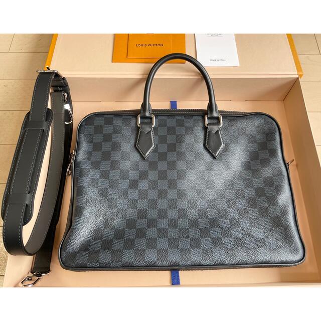 LOUIS VUITTON(ルイヴィトン)のLouis Vuitton Dandy ブリーフケース ダミエコバルト メンズのバッグ(ビジネスバッグ)の商品写真