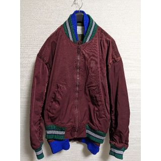 カラー(kolor)の21SS kolor レイヤード ブルゾン(ブルゾン)