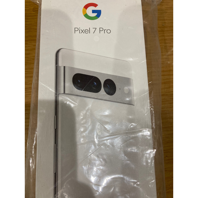 Google pixel7 pro 256GB snow(ホワイト)新品未使用